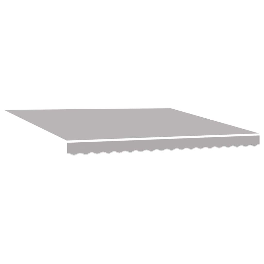 Povlačivi tende Svjetlosiva 400 × 300 cm Tkanina i Aluminij
