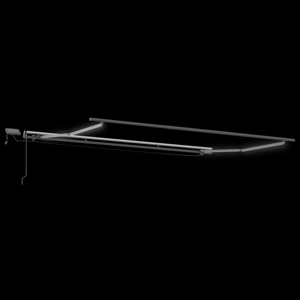 Povlačivi tende Svjetlosiva 400 × 300 cm Tkanina i Aluminij