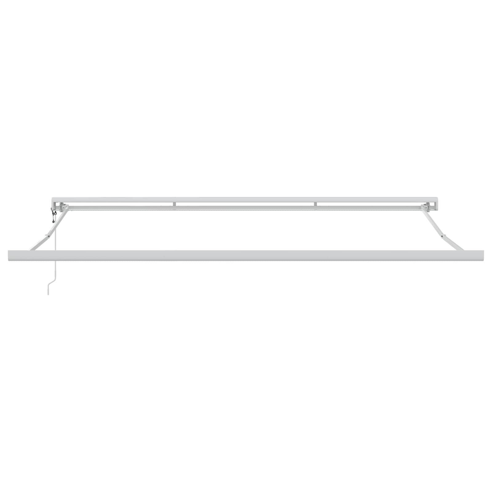 Povlačivi tende Svjetlosiva 400 × 300 cm Tkanina i Metal