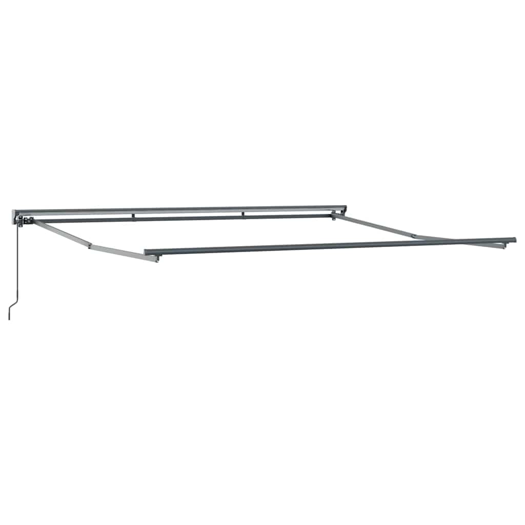 Okvir tende Svijetlo siva 400 × 300 cm Poliester s PU premazom