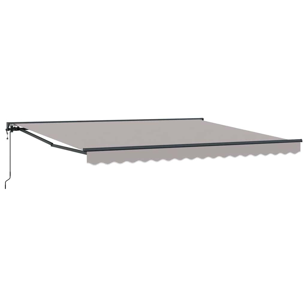 Okvir tende Svijetlo siva 400 × 300 cm Poliester s PU premazom