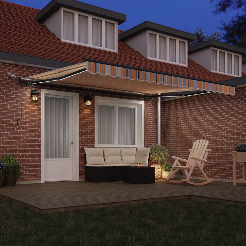 Tkanina za tende Šareni 400 × 350 cm Poliester