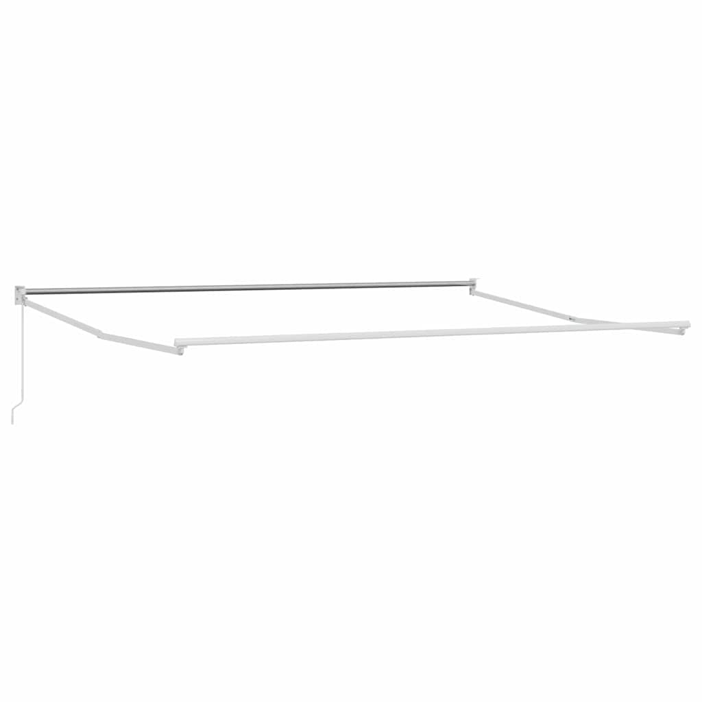 Povlačivi tende Crvena i bijela 450 x 300 x 165 cm