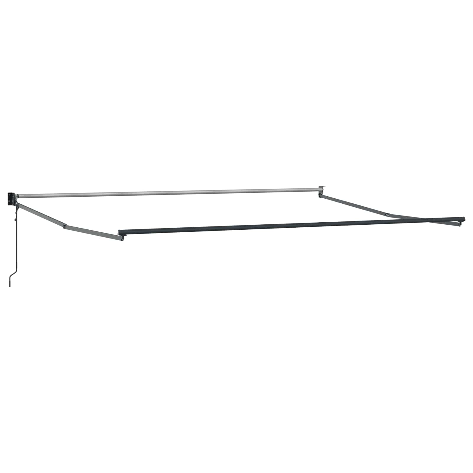 Nadstrešnica Svjetlosiva 450 x 300 x 165 cm Poliester i metal