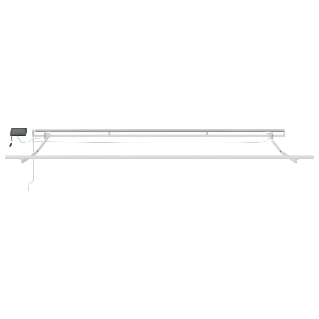 Povlačivi tende Žuta i narančasta 500 × 300 cm