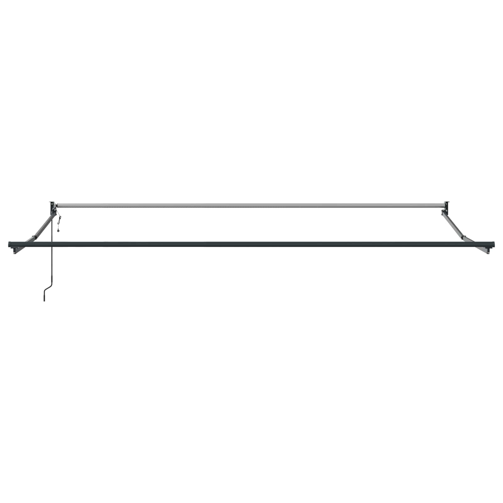Nadstrešnica Krem 500 x 300 x 165 cm Poliester i metal