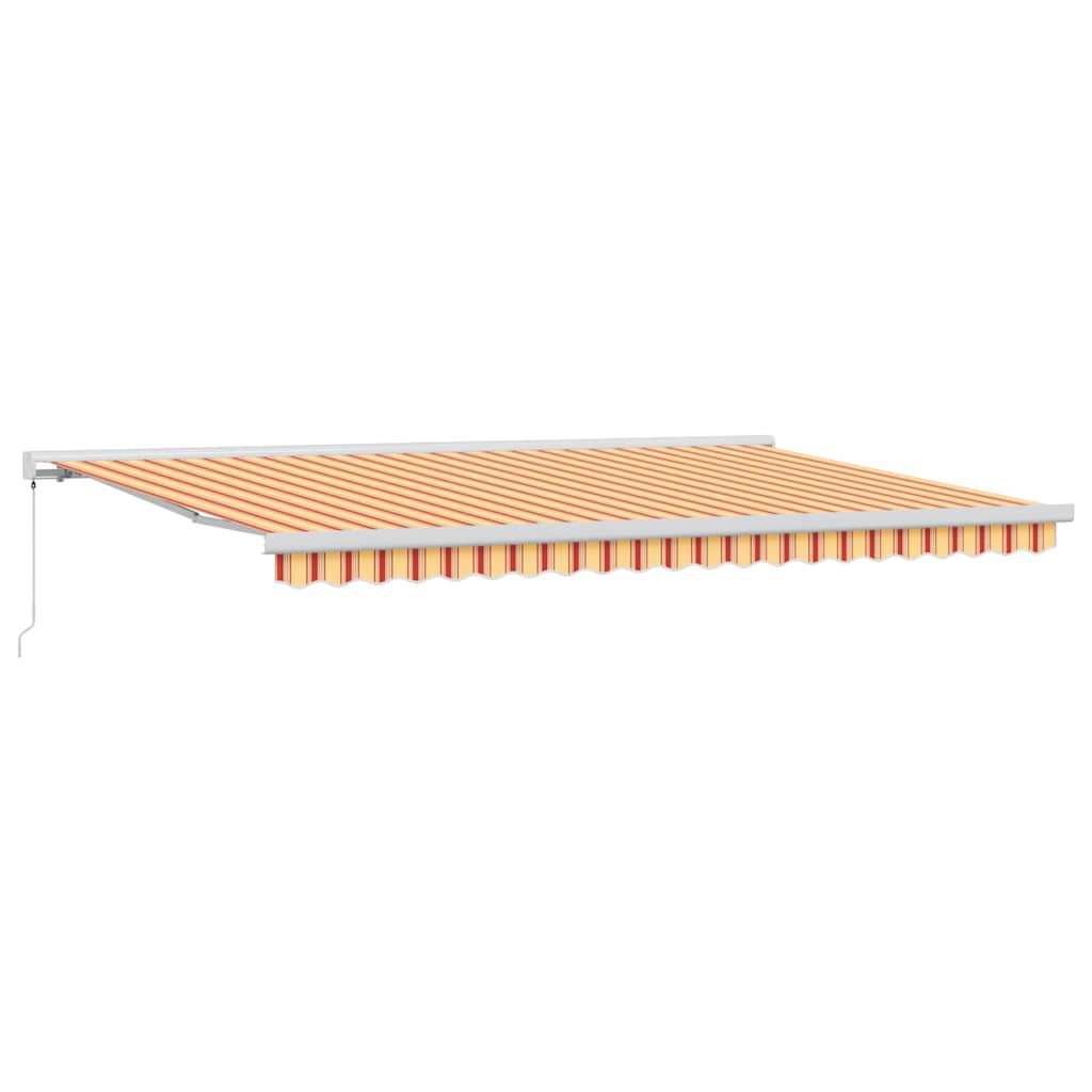 Povlačivi tende Žuta i narančasta 500 × 300 cm
