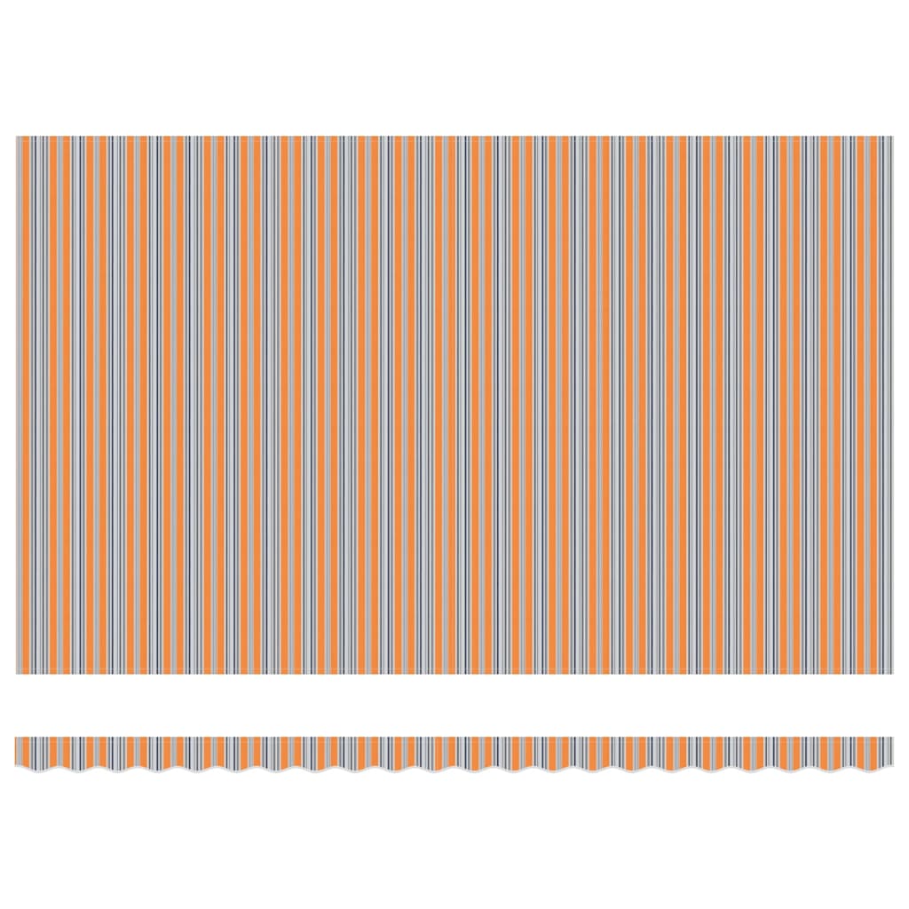 Povlačivi tende Šareni 500 x 300 x 165 cm Tkanina i Aluminij