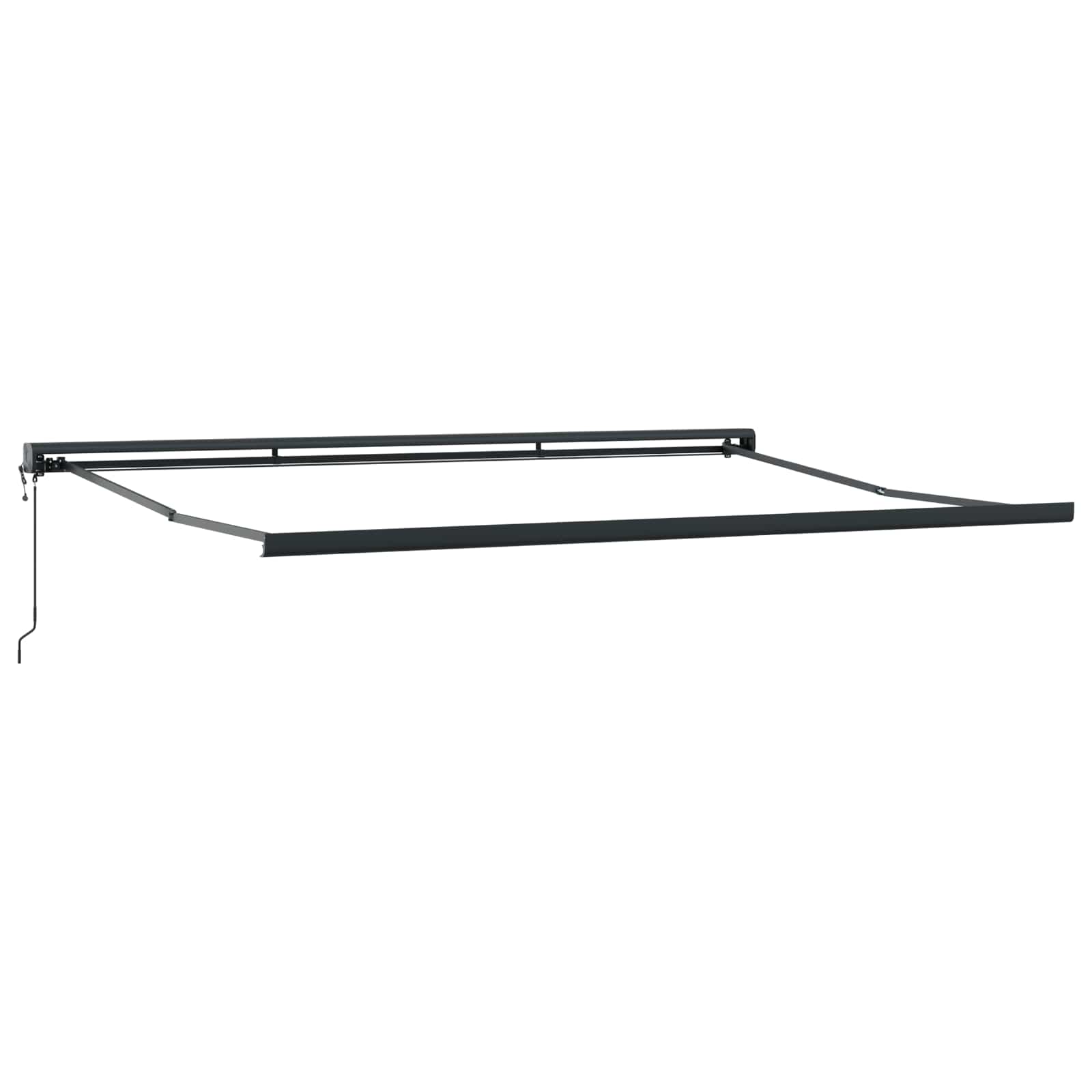 Povlačivi tende Šareni 500 x 300 x 165 cm Tkanina i Metal