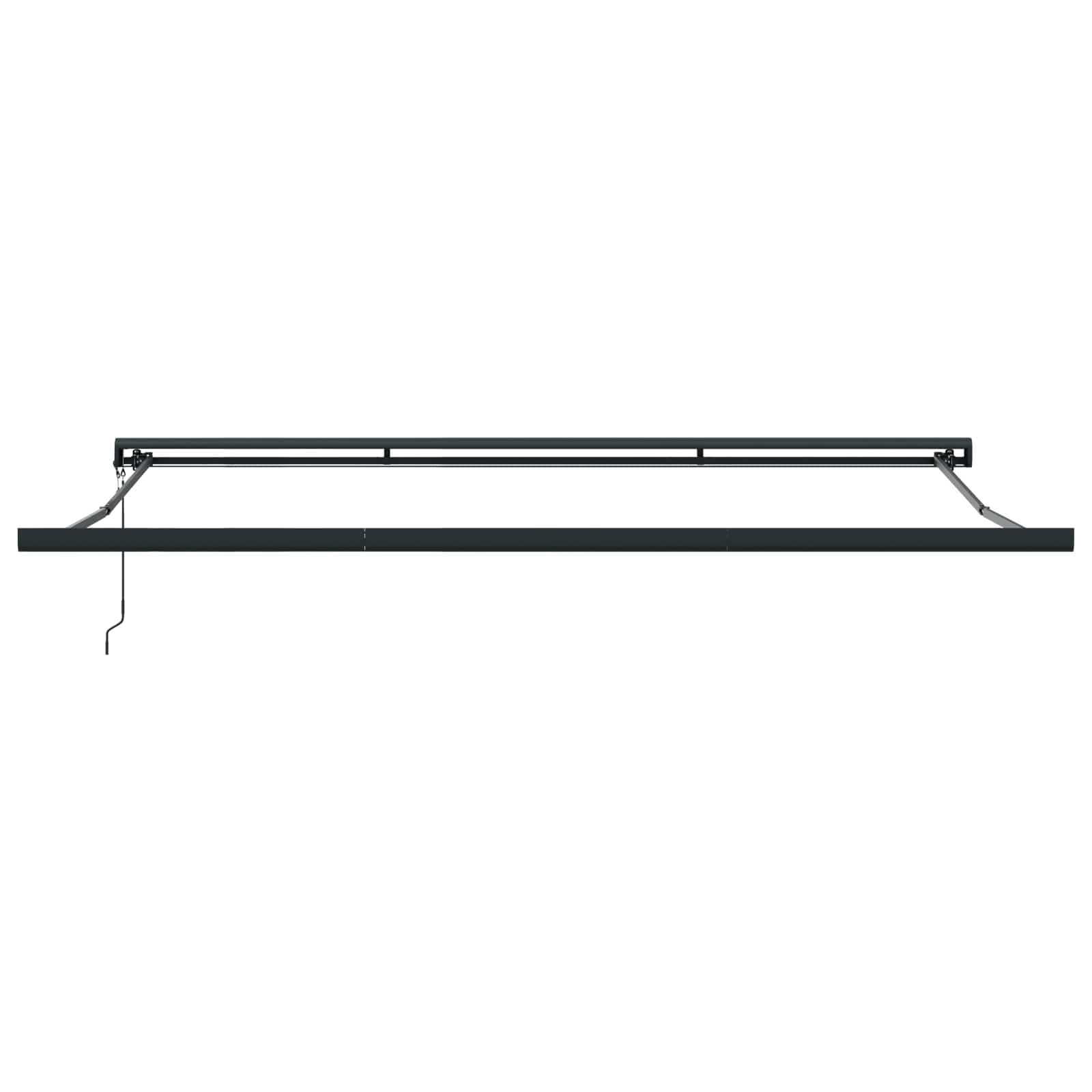 Povlačivi tende Šareni 500 x 300 x 165 cm Tkanina i Metal