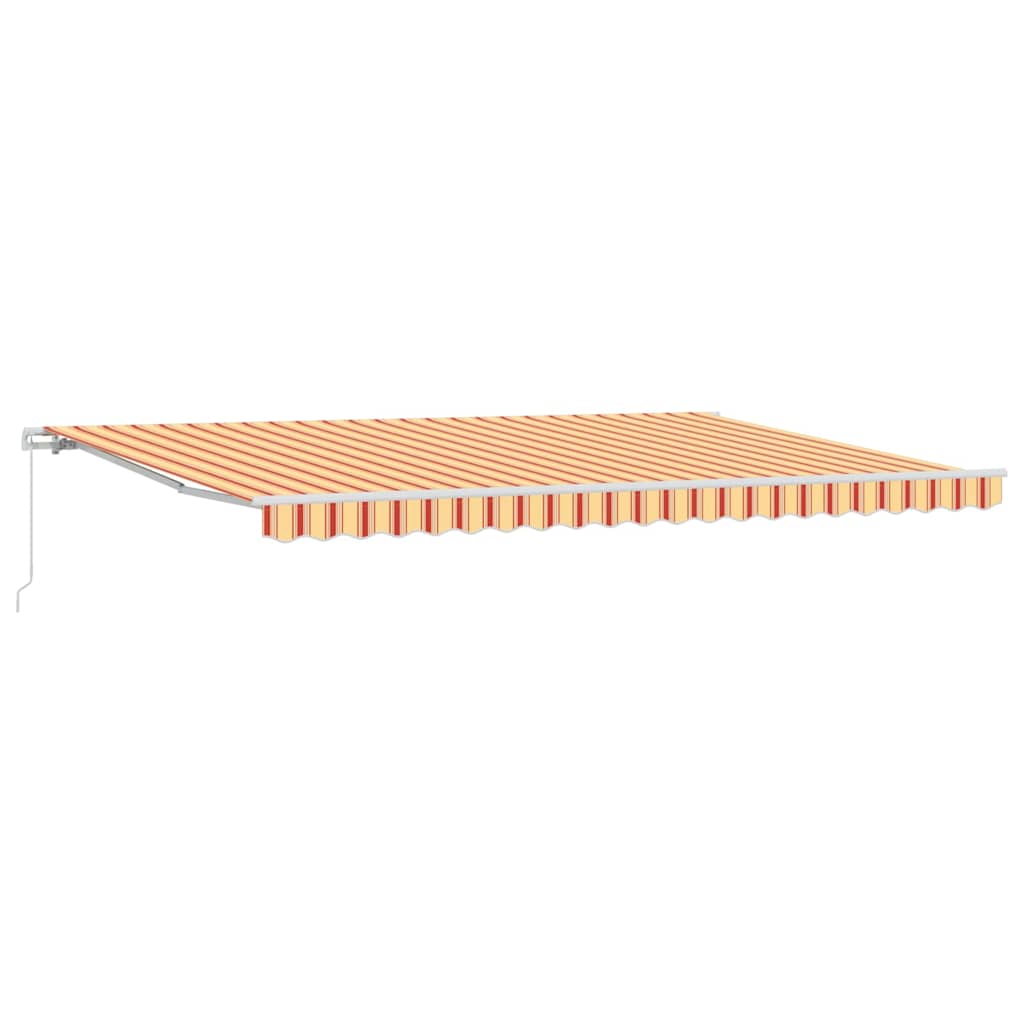 Povlačivi tende Žuta i narančasta 500 × 350 cm