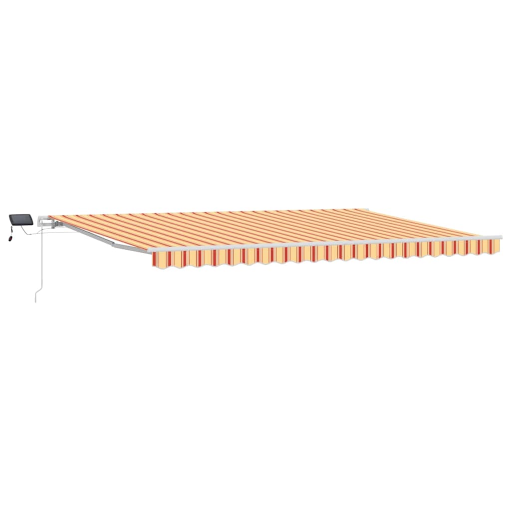 Povlačivi tende Žuta i narančasta 500 × 350 cm