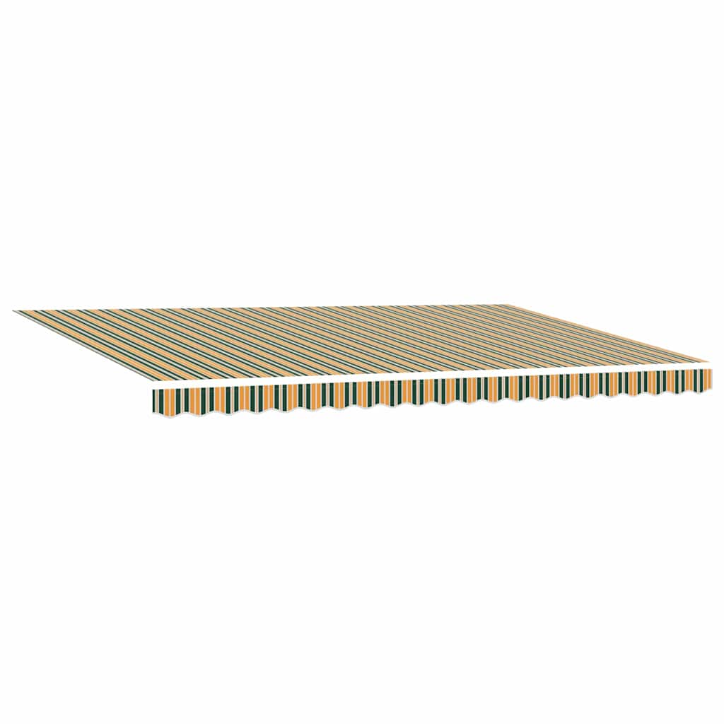 Povlačivi tende Šareni 500 × 350 cm Poliester i aluminij