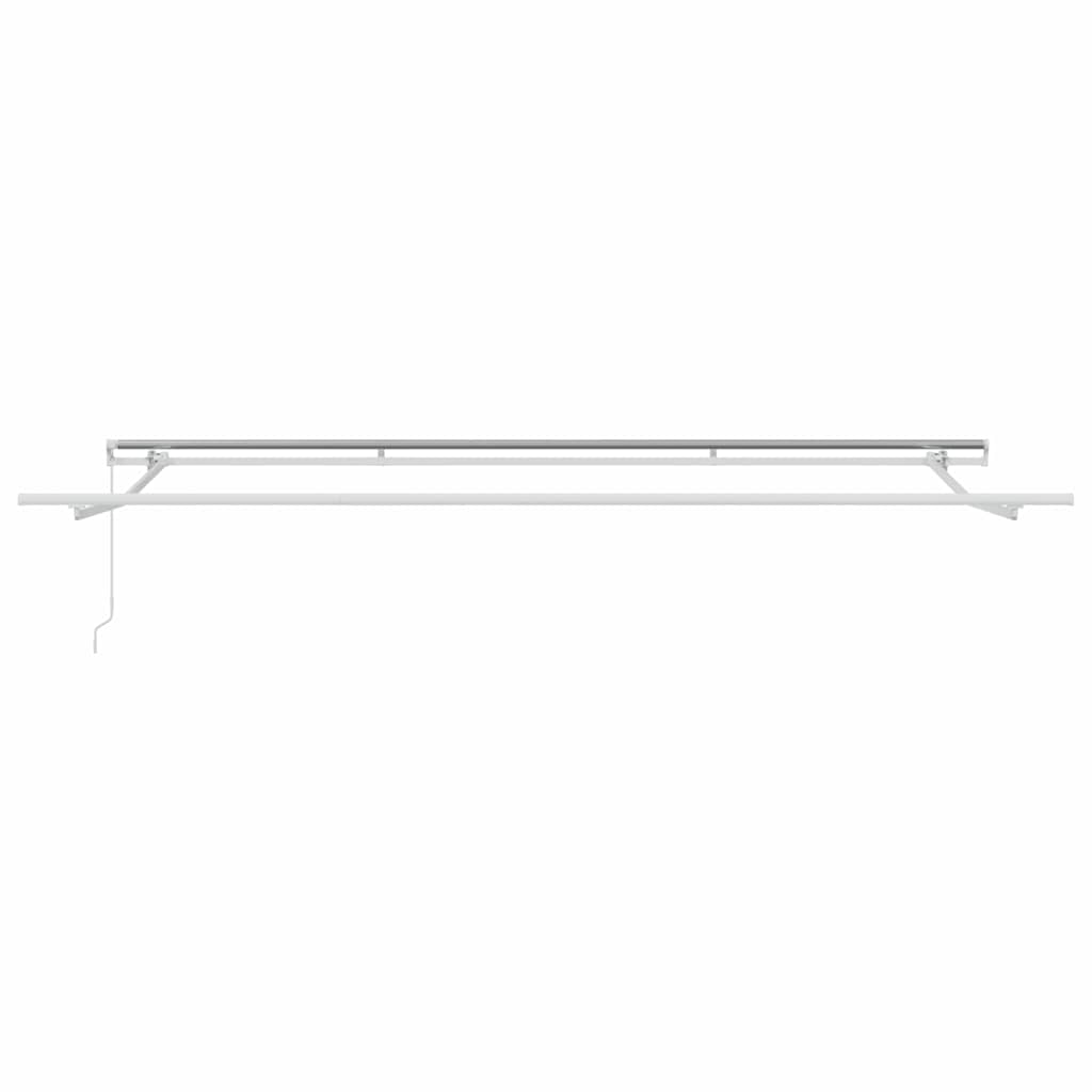 Povlačivi tende Šareni 500 × 350 cm Poliester i aluminij
