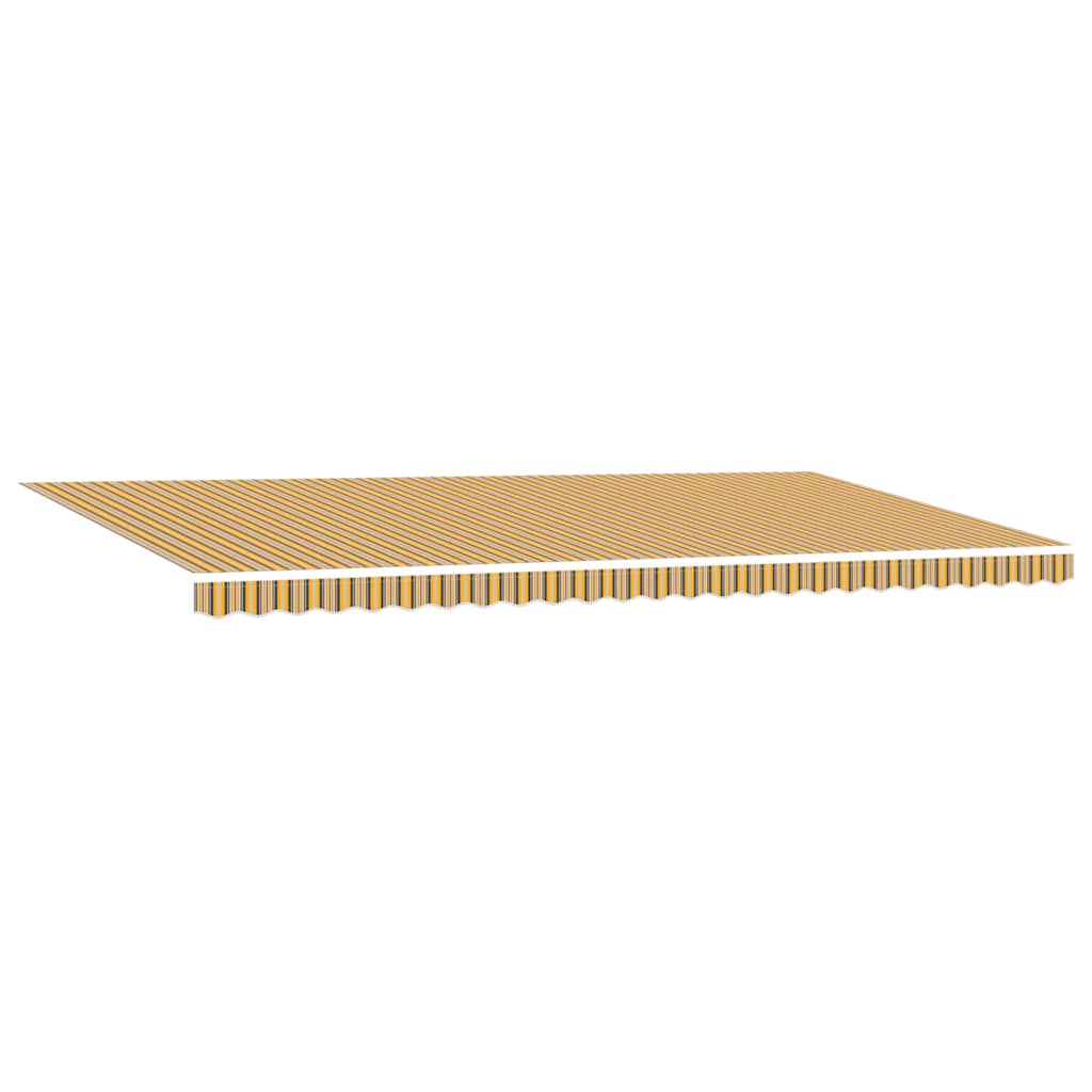 Povlačivi tende Šareni 600 × 300 cm Poliester i aluminij