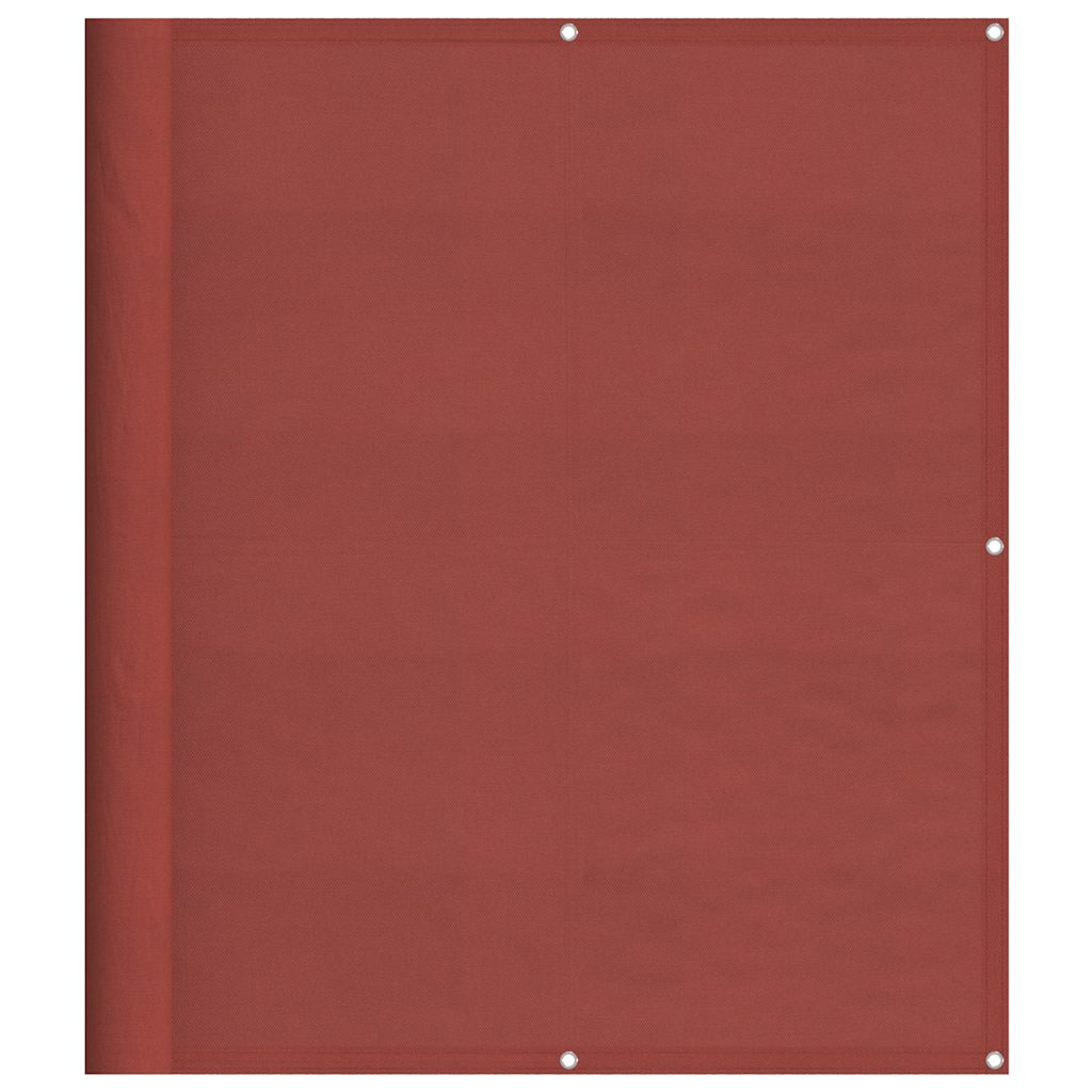 Balkonska pregrada Terakota 120x1000 cm 100% poliester Oxford