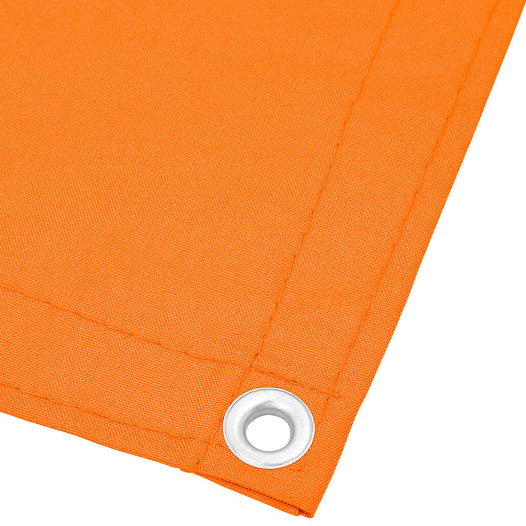 Balkonska pregrada narančasta 75x800 cm 100% poliester Oxford