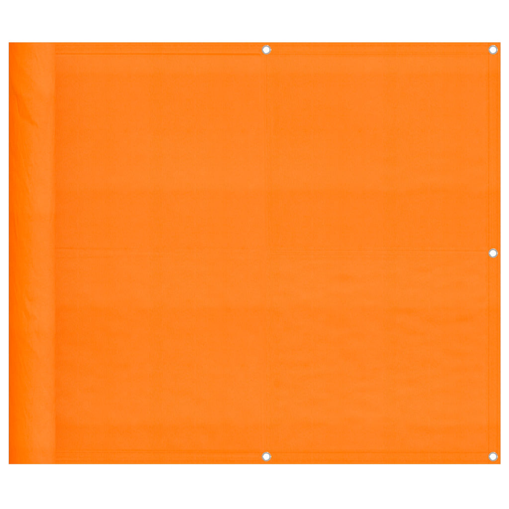 Balkonska pregrada narančasta 90x700 cm 100% poliester Oxford