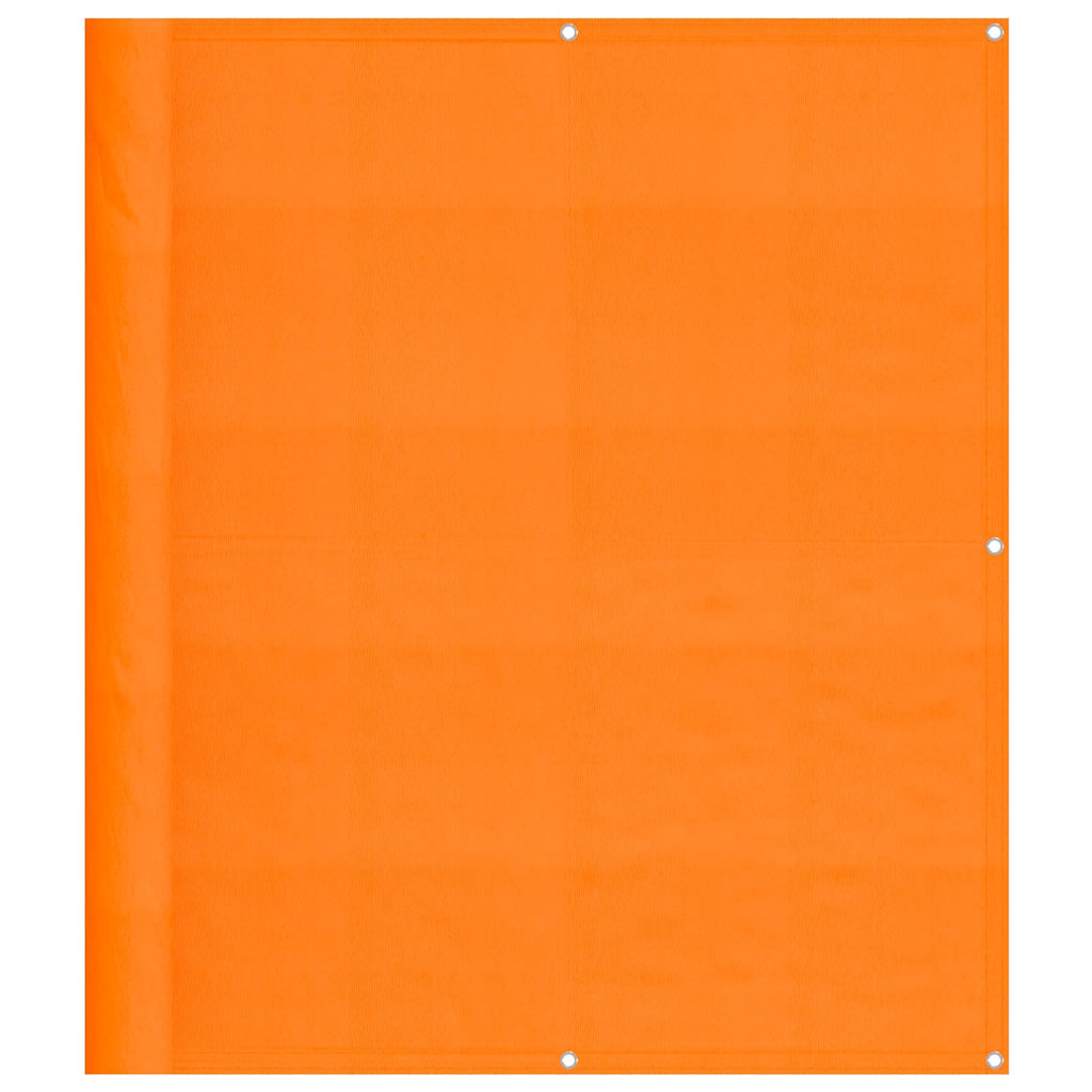Balkonska pregrada narančasta 120x700 cm 100% poliester Oxford