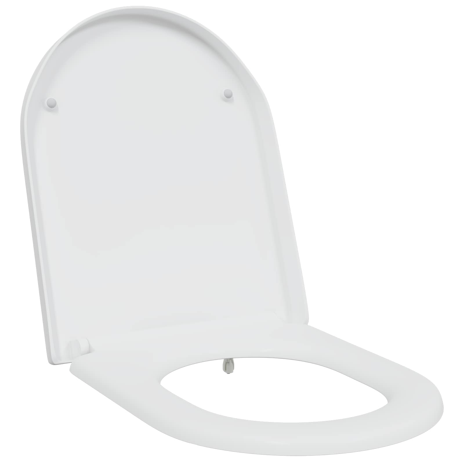 WC daska Bijelo 49 x 36 x 4 cm Duroplast