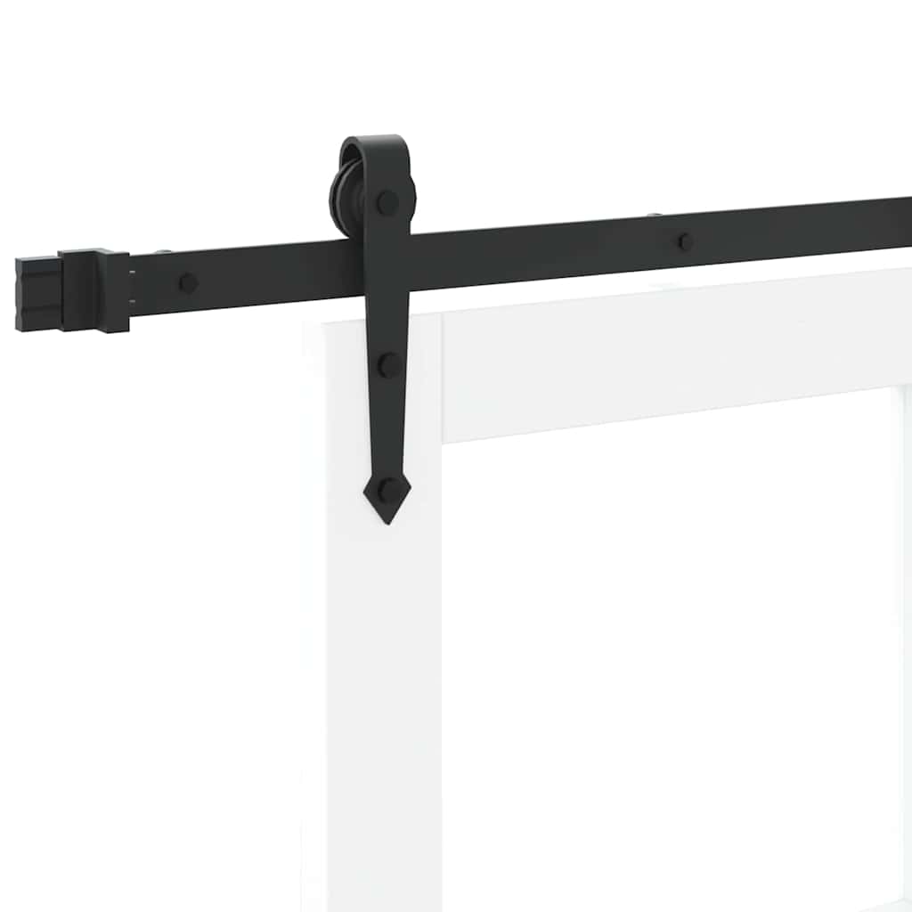 Klizna vrata Bijela i crna 83 x 211 cm