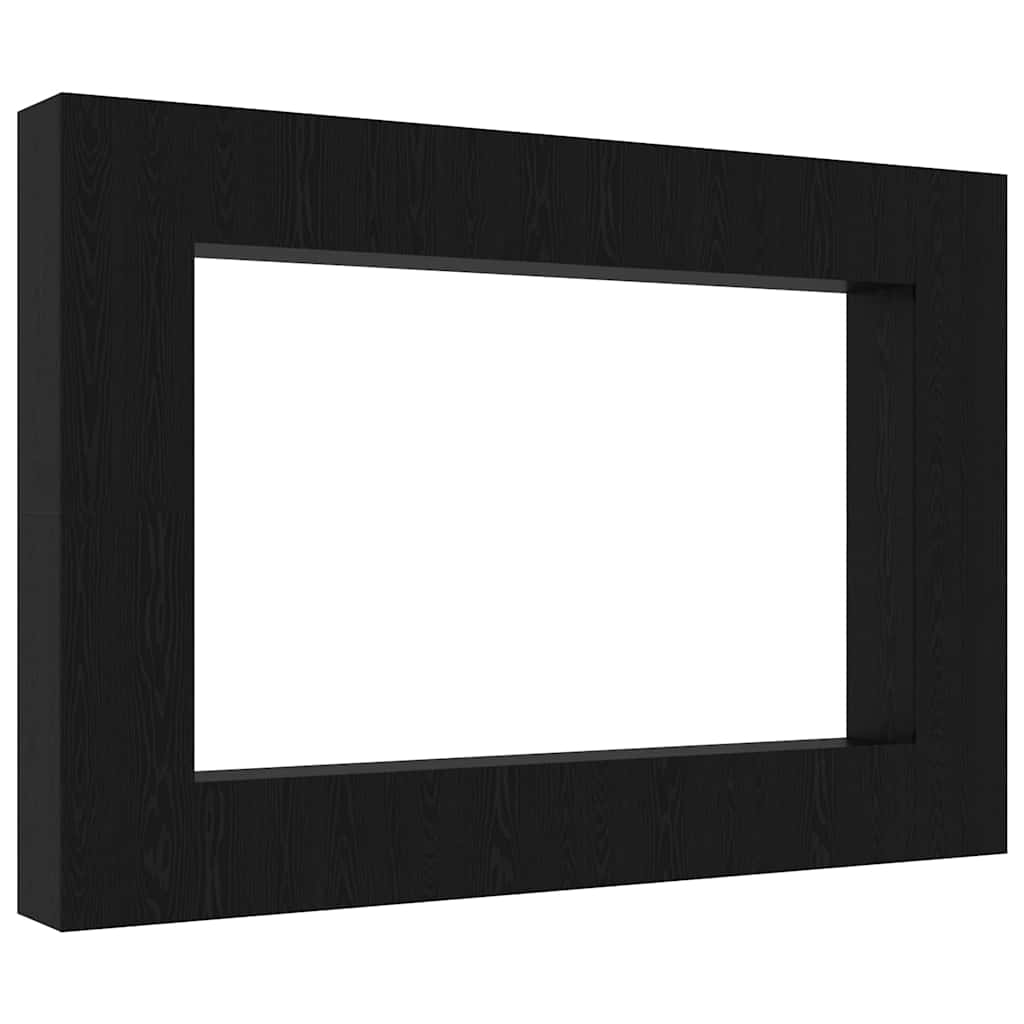Set TV komoda Zidne 8 pcs Crni hrast 100 x 30 x 30 cm