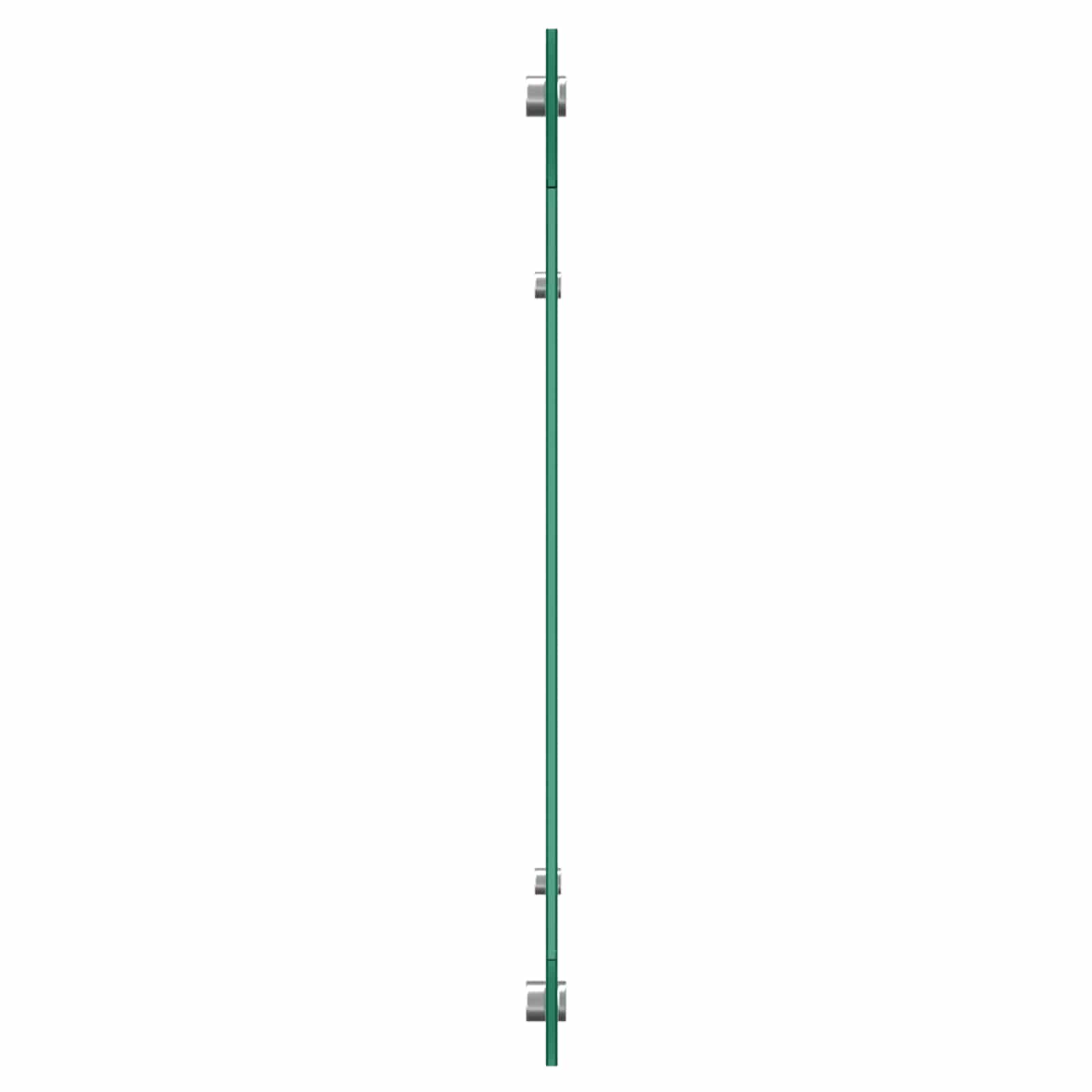 Kuhinjski zid Tamno siva 120 x 50 cm Staklo otporno na udarce
