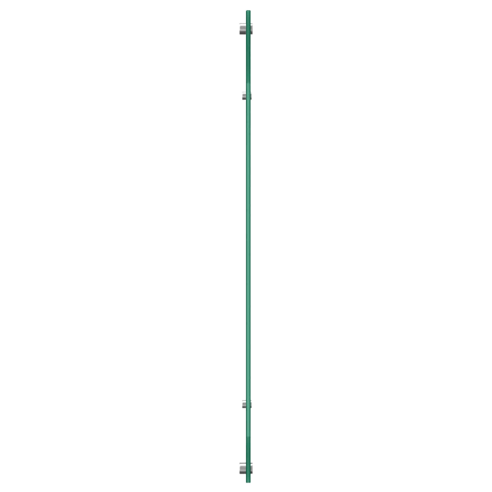 Kuhinjski zid Tamno siva 120 x 60 cm Staklo otporno na udarce