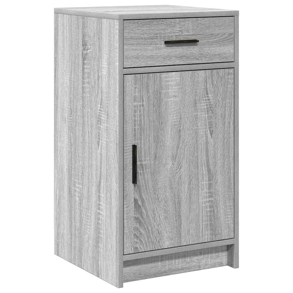 Toaletni stol 3 kom. Siva 78,5 x 41 x 135 cm Konstruirano drvo