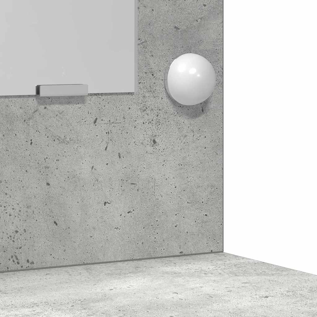 Toaletni stol 2 kom. Siva 78,5 x 41 x 135 cm Konstruirano drvo