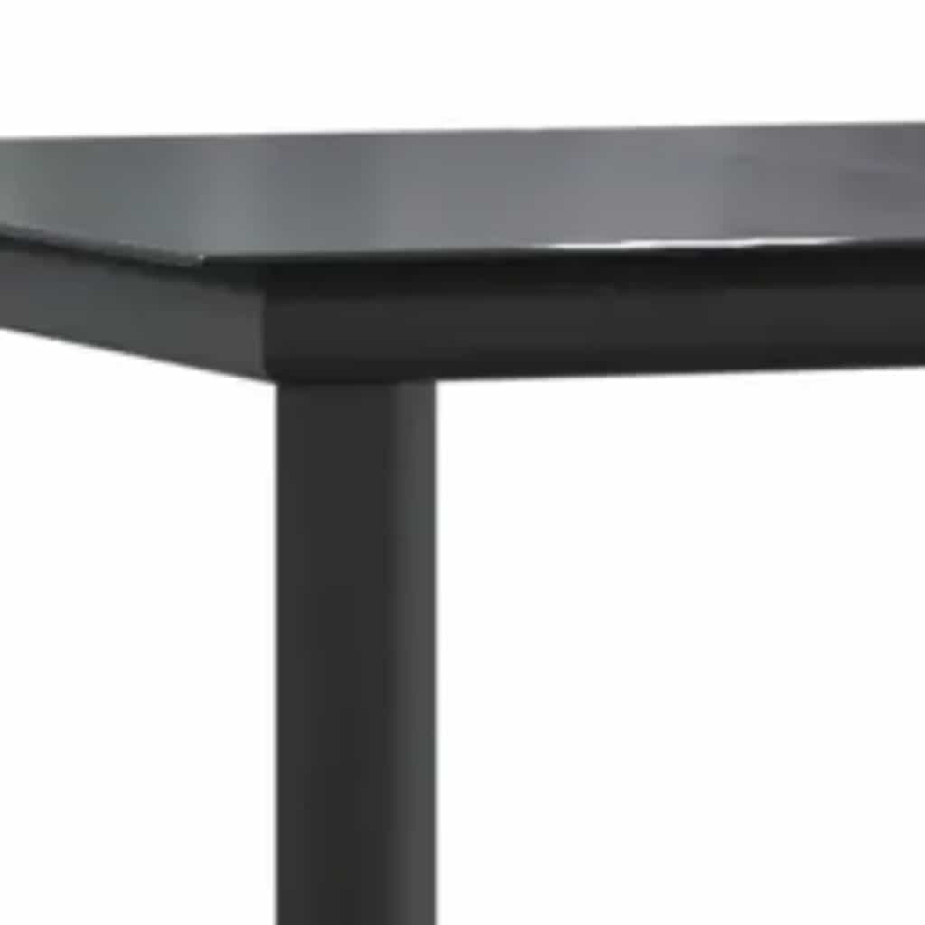 7-dijelni vrtni blagovaonski set s jastucima poliratan i staklo Siva 160 x 80 x 74 cm
