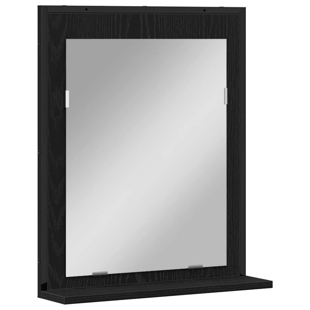 Set namještaja za kupaonicu 3 kom. Crna 33 x 33 x 113.5 cm