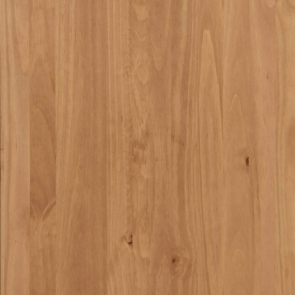 Komoda ASKIM Smeđa 79 x 40 x 133,5 cm Čvrsto borovo drvo