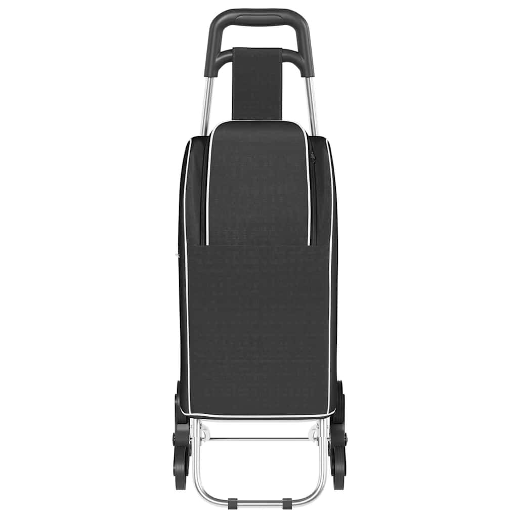 Kolica za kupovinu Crna 39,5 x 33 x 93 cm Oxford tkanina