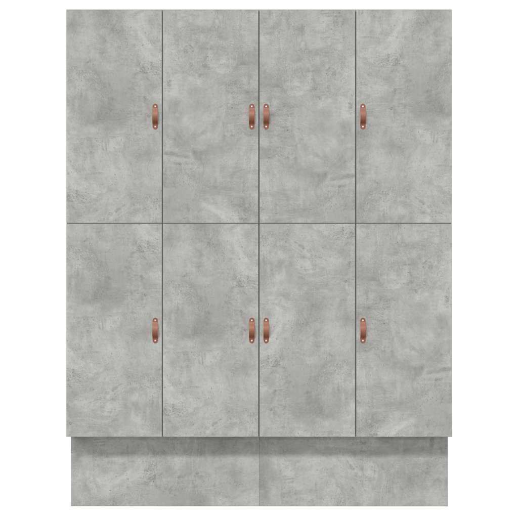 Krevet s ladicama Betonski sivi 180 cm Konstruirano drvo
