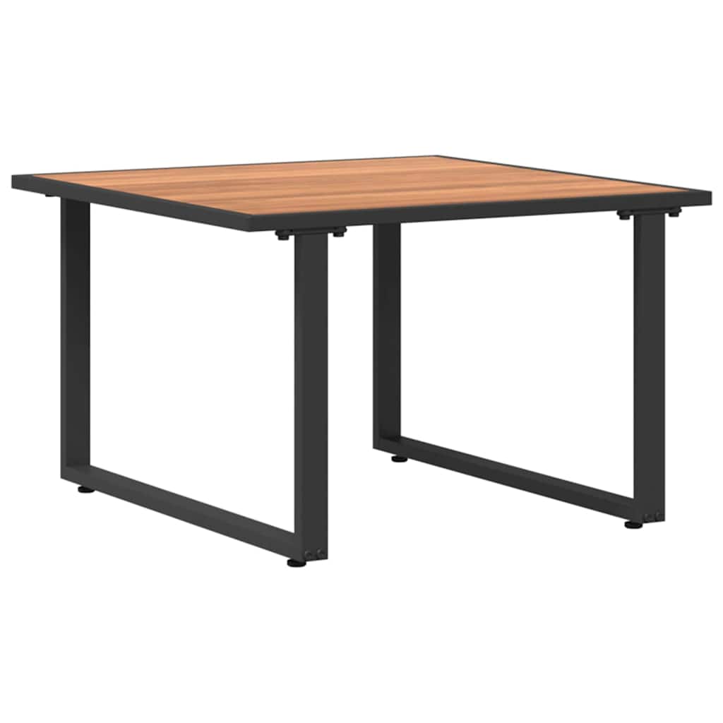 Vrtni set za objed 3 kom. Antracit Čelik Crna 55 x 55 x 70 cm
