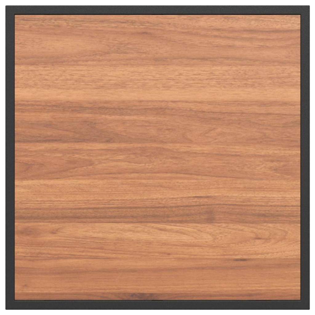 Vrtni set za objed 3 kom. Antracit Čelik Crna 55 x 55 x 70 cm