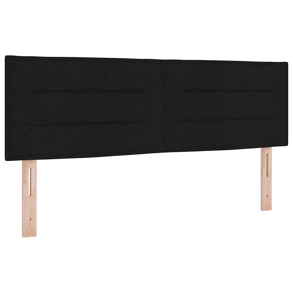 Uzglavlje Crna 144 cm tkanina