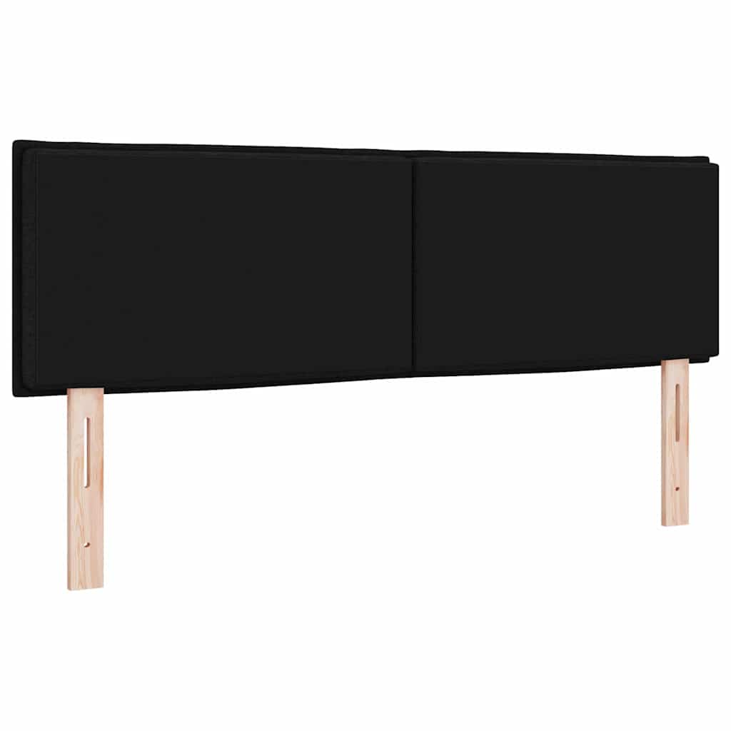 Uzglavlje Crna 144 cm tkanina