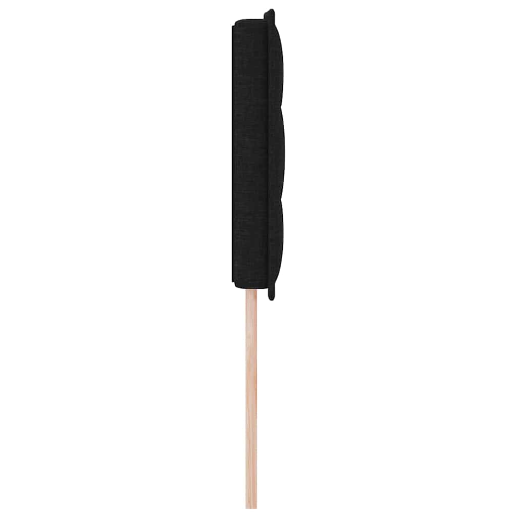 Uzglavlje Crna 144 cm tkanina