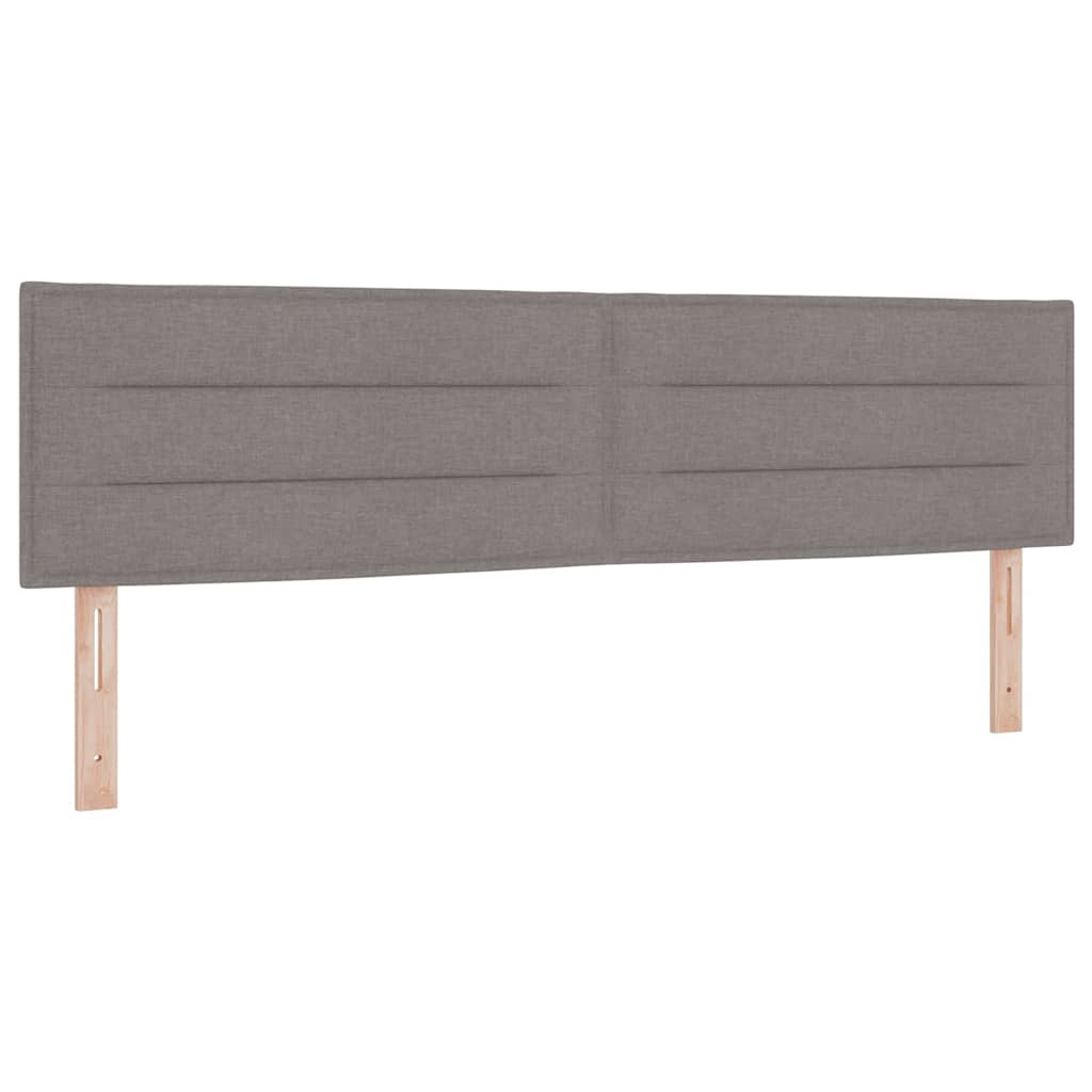 Uzglavlje Sivo-smeđa 180 cm tkanina