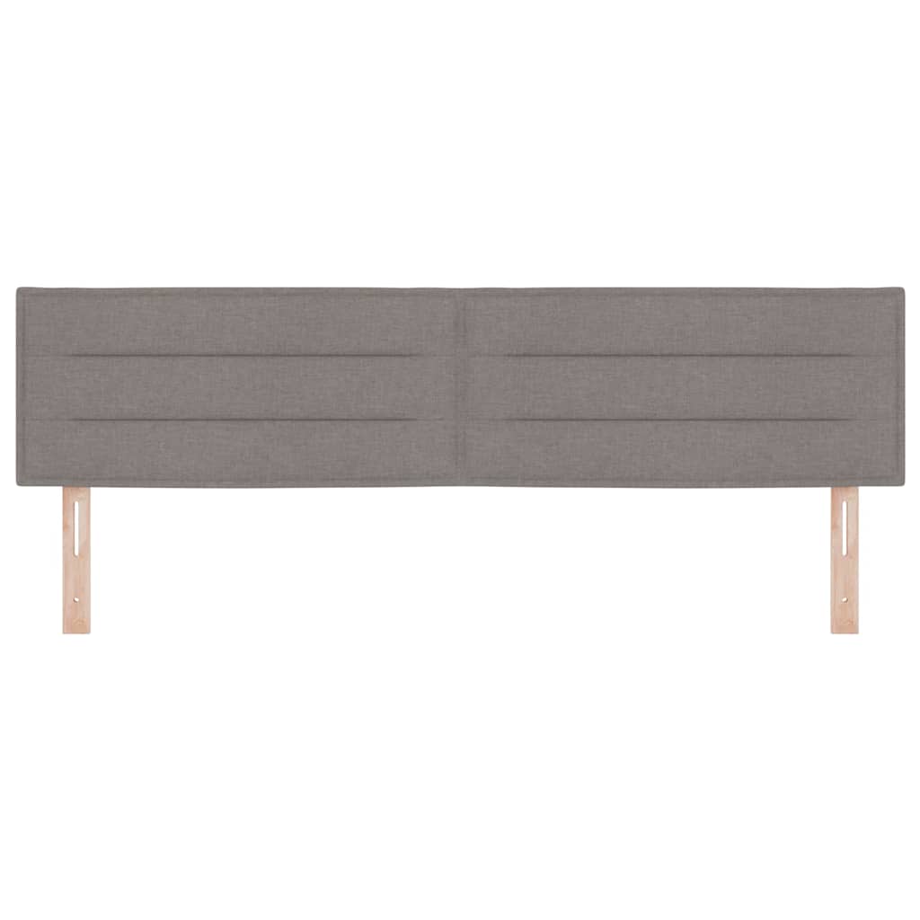 Uzglavlje Sivo-smeđa 180 cm tkanina