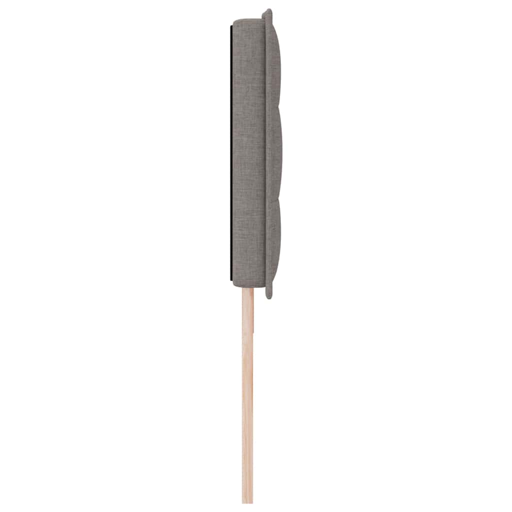 Uzglavlje Sivo-smeđa 180 cm tkanina
