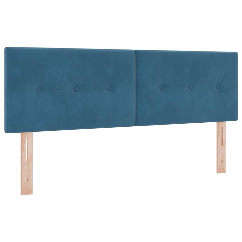 Uzglavlje Tamno plava 160 cm Baršun