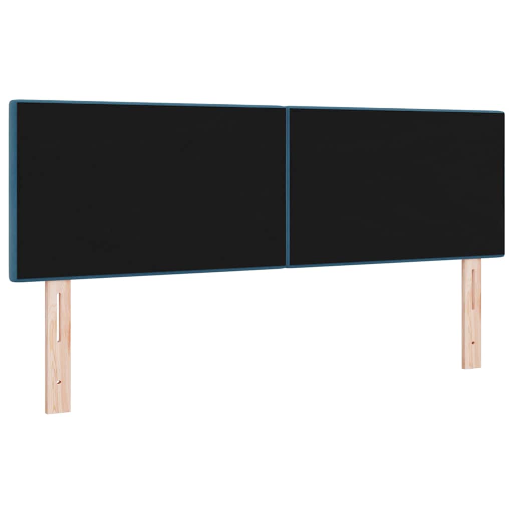 Uzglavlje Tamno plava 160 cm Baršun