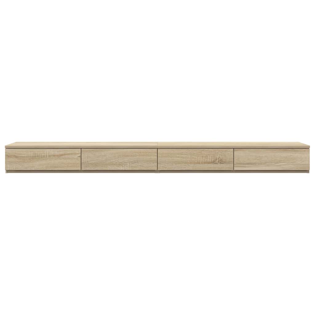 Ladice za krevet s ladicama Sonoma hrast 180 x 36,5 x 16,5 cm