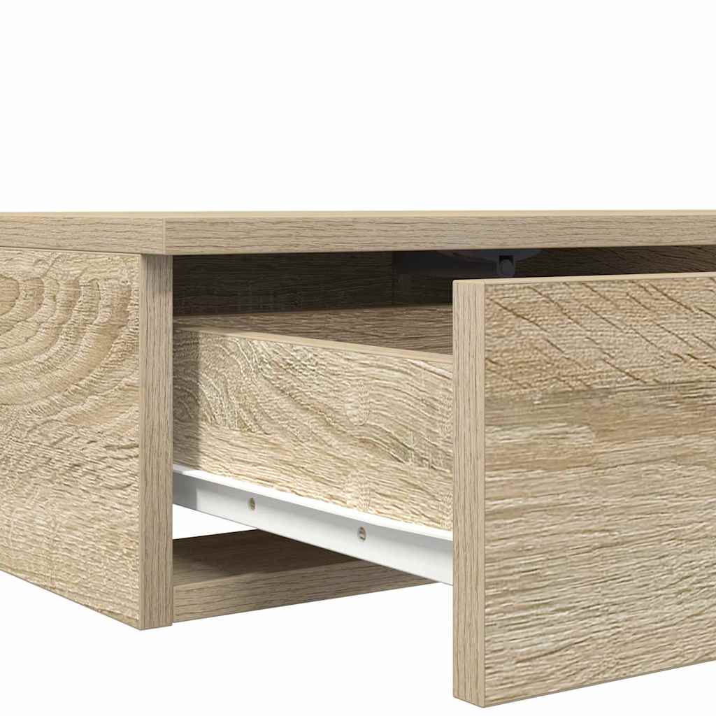 Ladice za krevet s ladicama Sonoma hrast 135 x 36,5 x 16,5 cm
