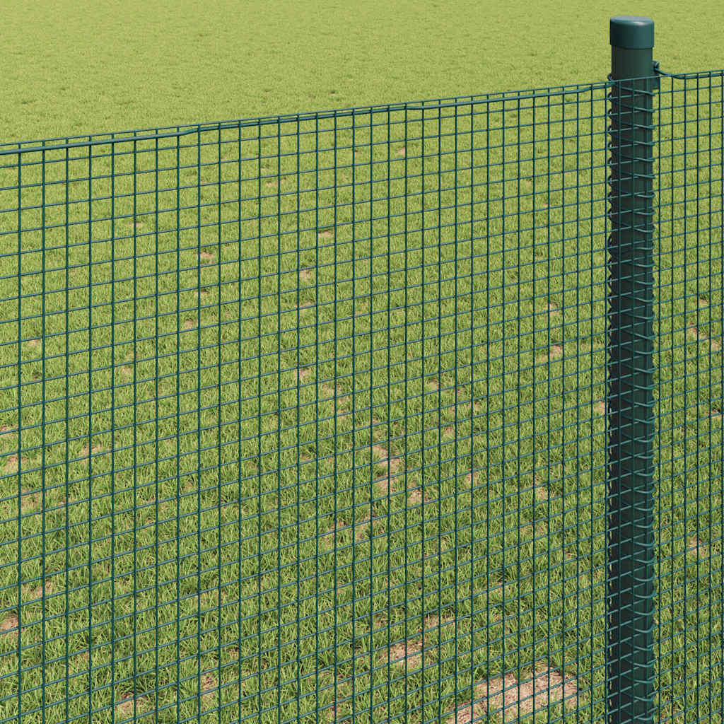 Zavarena žičana ograda 2500 x 160 cm Zelena