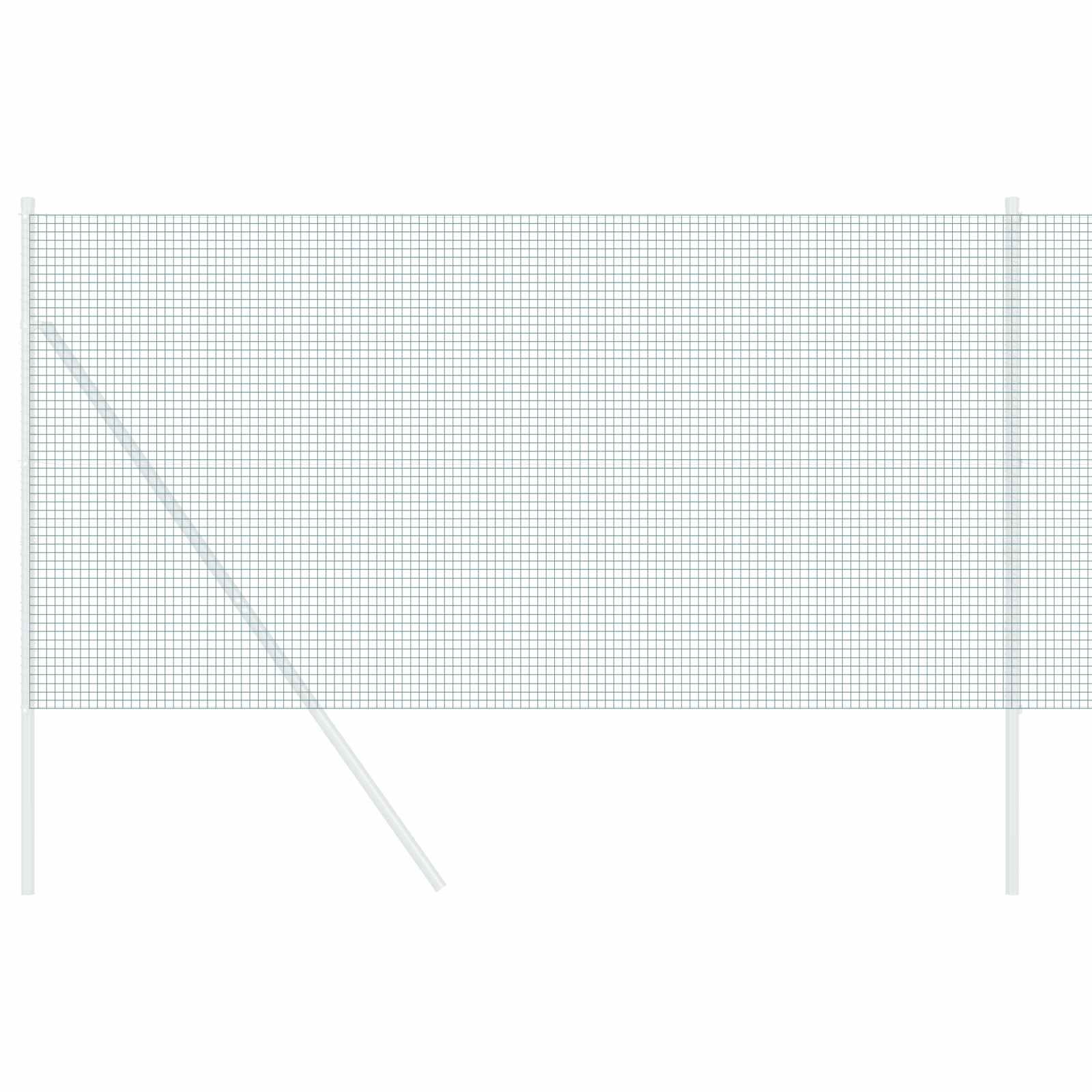 Zavarena žičana ograda 5000 x 140 cm Zelena