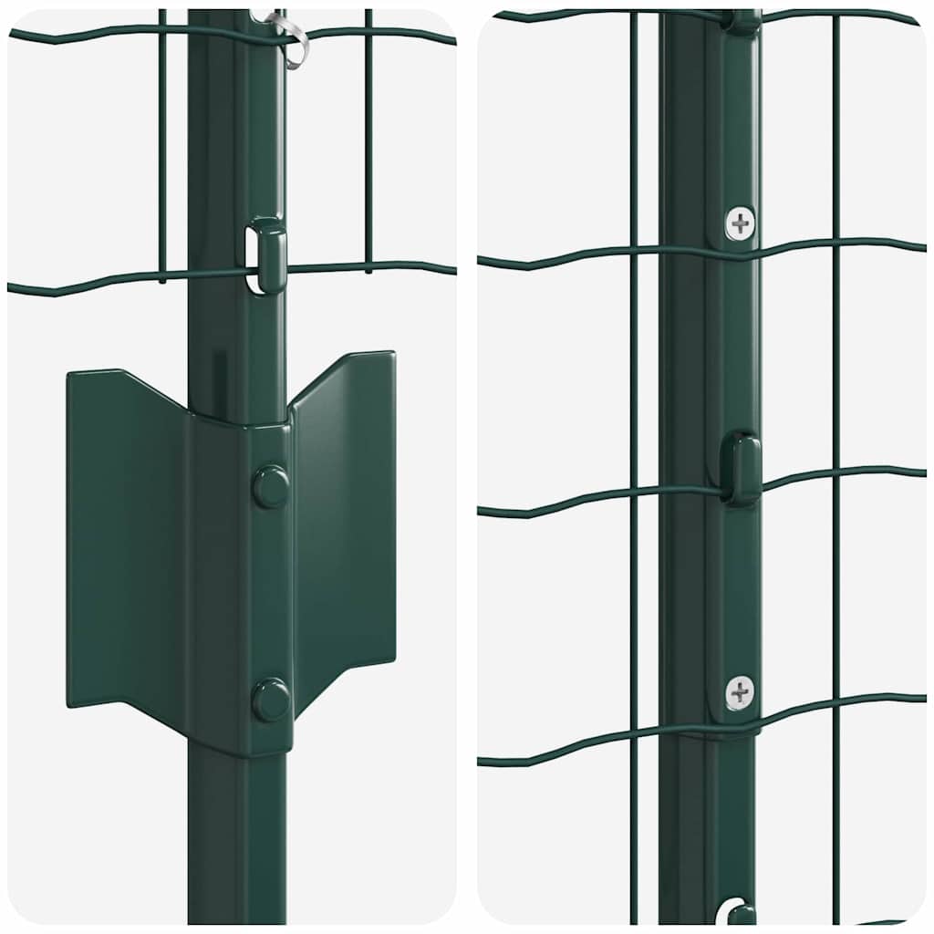 Zavarena žičana ograda 10 x 1,5 m (Š x V) Čelik premazan PVC-om